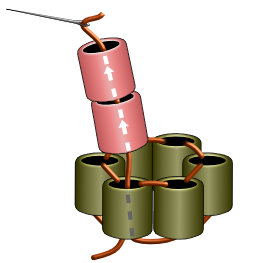 Tubular Brick Stitch Directions